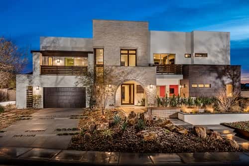 Exterior of a home.