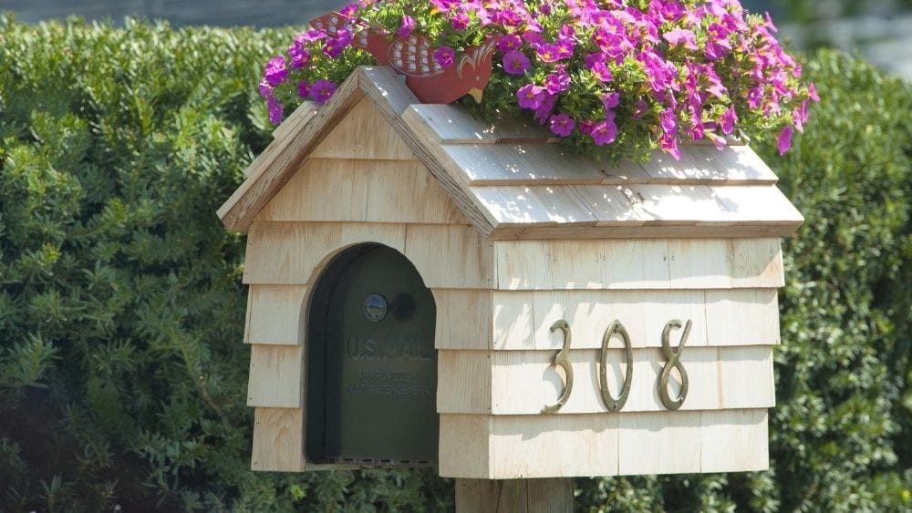 Colección De Buzones De Correos En Un Desarrollo De Vivienda