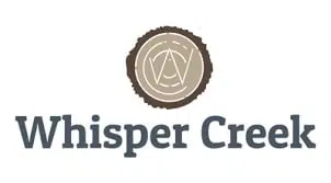 logo de Whisper Creek Log Homes