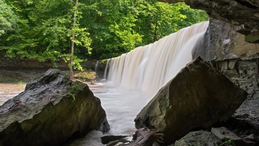 Cascada en Anderson, Indiana