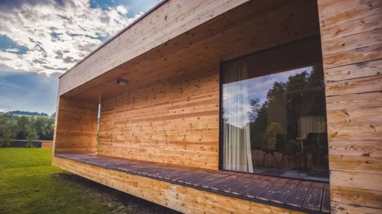 خانه چوبی مدرن