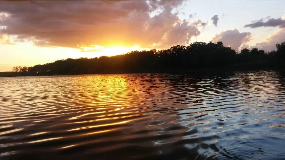 Lago en Fergus Falls, Minnesota